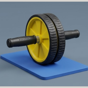 Dual-Wheel Ultra-Stability Ab Roller