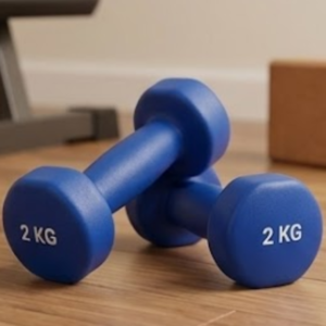 Pro-Grip Vinyl Coated Dumbbells (2kg Pair)
