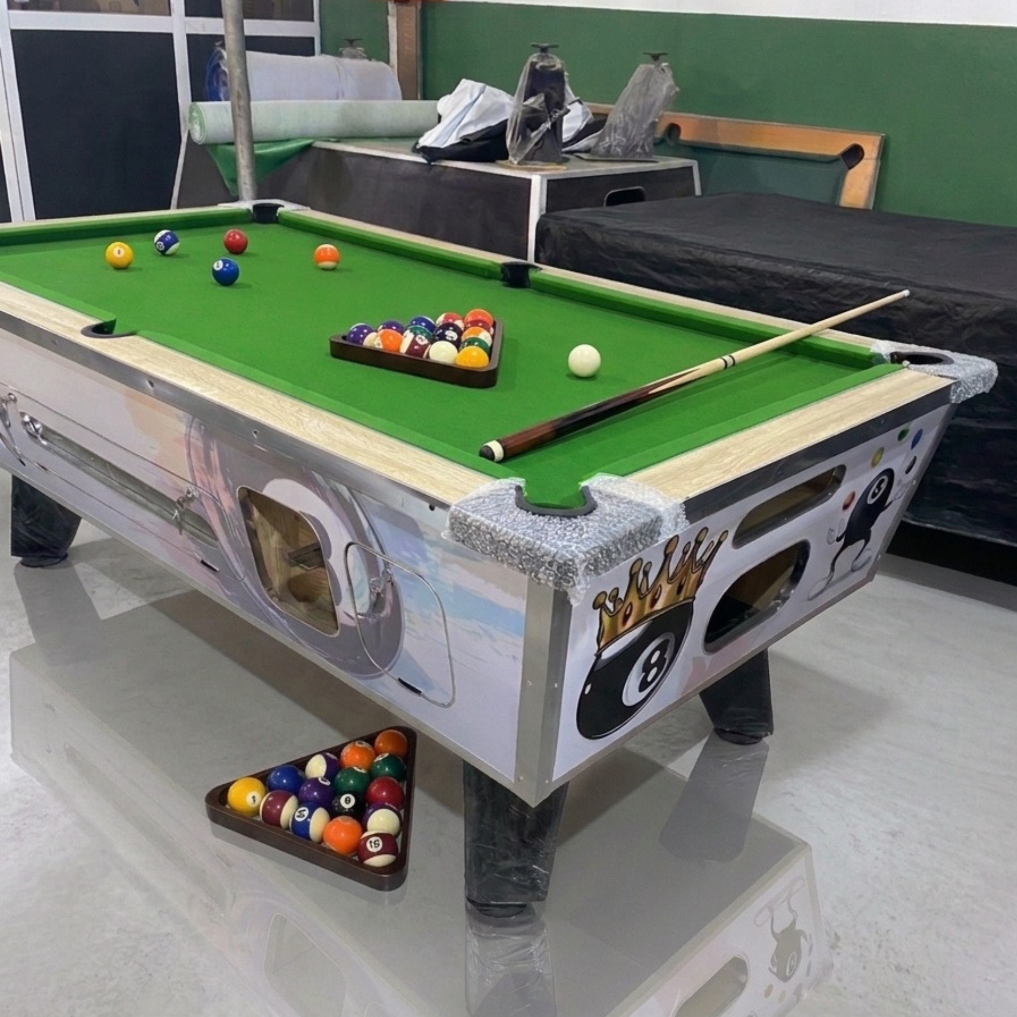 High-Performance Wooden-Top Snooker Table